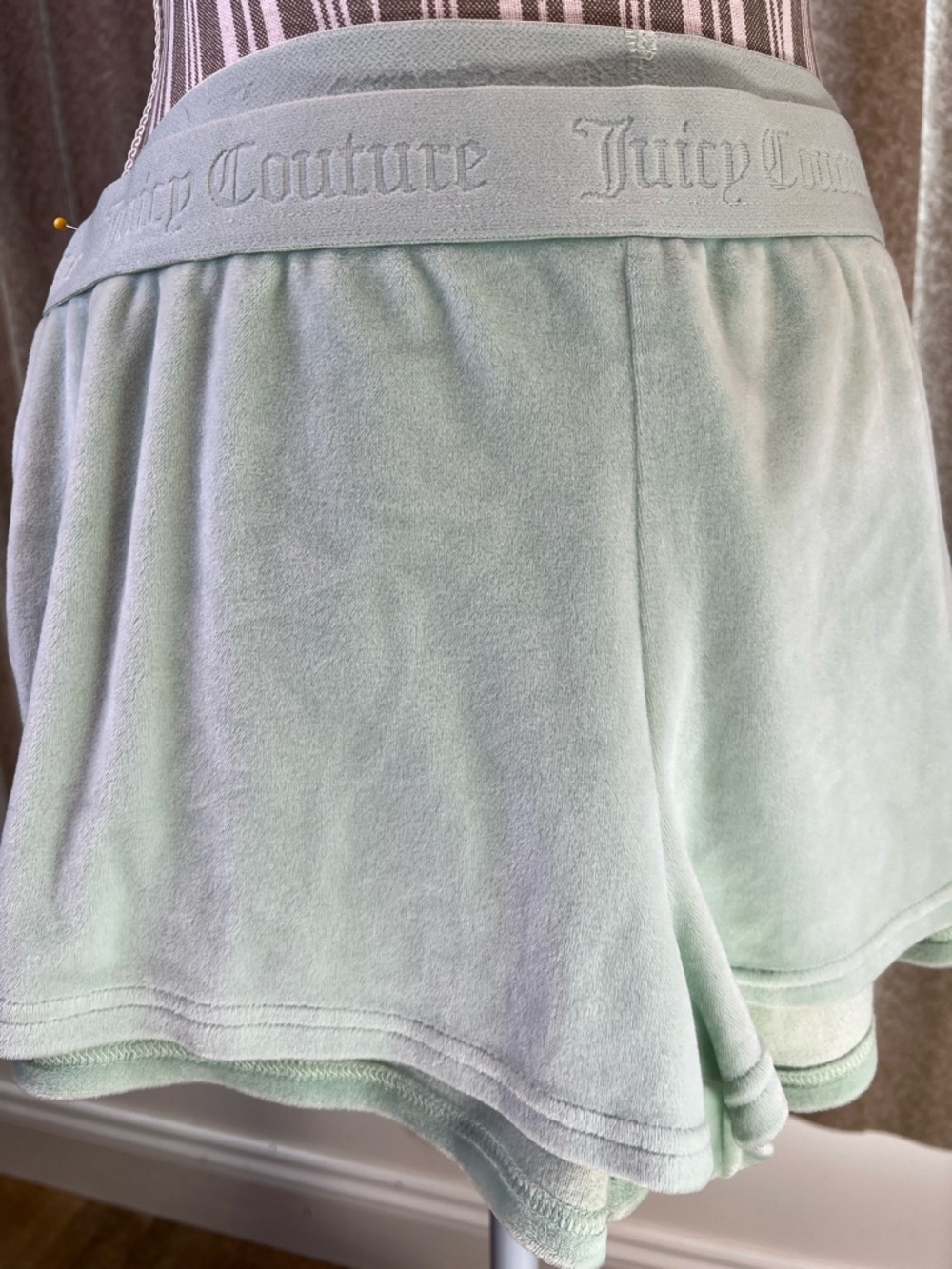 Juicy Couture Mint Green Butter Soft Lounge Shorts S-L